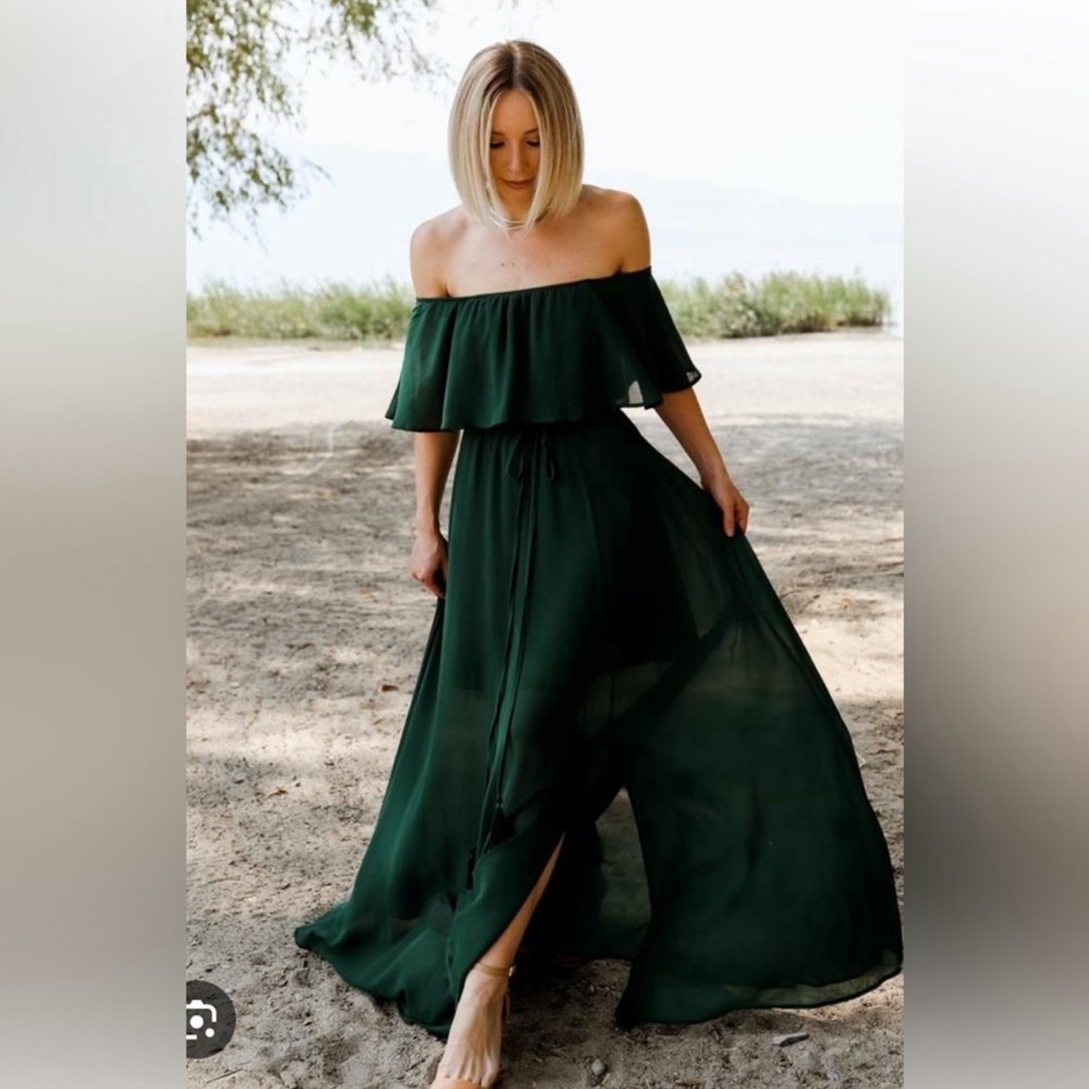 Baltic Born NWT Hunter Green Maxi Dresss